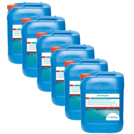 Pack Chloriliquide 20 L Bayrol Quantité Pack de 6