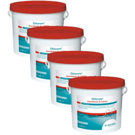 Pack Chloryte - Chlore non stabilisé 5 kg Bayrol Quantité Pack de 4