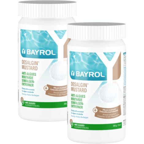 Pack de 2 Desalgin Mustard 1,5 kg lutte contre les algues moutarde BAYROL (1/5)