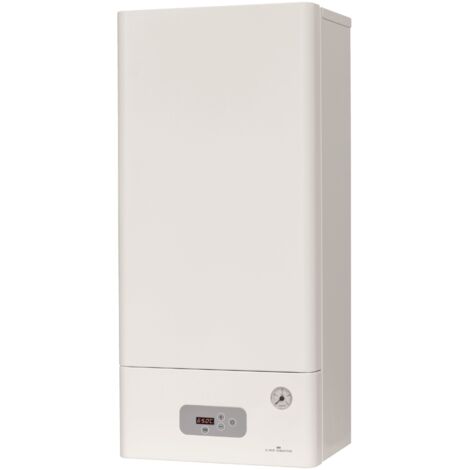 Riello – Chaudière électrique 15 kW modulable – Multi-tension monophasé/triphasé – Circulateur Wilo et résistances inox – Installation rapide et compacte