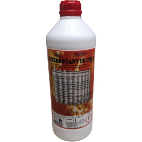 Désemboueur de choc 1L – Élimine dépôts de tartre – Compatible chauffage central – Préserve propriétés de l'eau