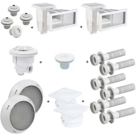 Kit pièces à sceller tout en un piscine 10x5 Astral Pool