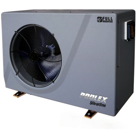 Poolex – Pompe à chaleur de piscine 7,10 kW Full Inverter Wifi – Efficacité jusqu'à 45 m³ – Niveau sonore 37-50 dB – Gaz R32