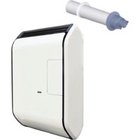Radiateur gaz à ventouse SC 30 – Brûleur atmosphérique étanche – Tube ventouse coaxial 450 mm – Diffusion de chaleur optimisée