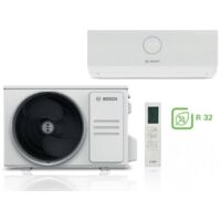 Bosch – Climatisation réversible Monosplit 5,3 kW – Classe A++/A+ – Silencieuse 21 dB(A) – Plage de -15°C à +50°C – Fonction i-Clean