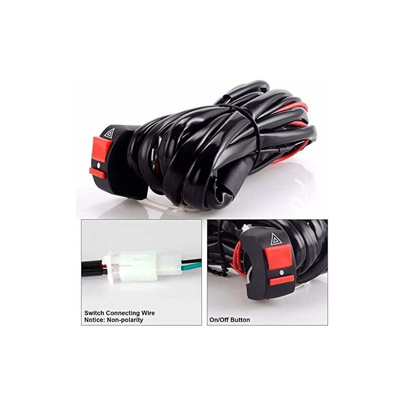 Lotvic 2 Piece Phare De Travail LED,12v 24v Projecteur Spot Phare De