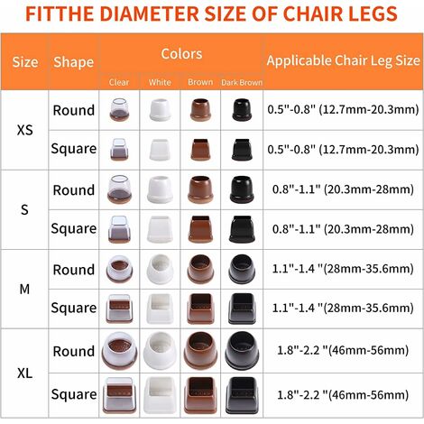 Lot De 16 Patins Coulissants Pour Moquette - Ronds 53mm - Feutre + Mousse EVA + Plastique - Pour Meubles Lourds