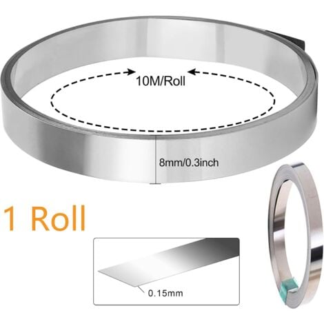 Rouleau De Ruban De Nickel Mmx Mm X M Bandes De Nickel Accessoires De Soudage De