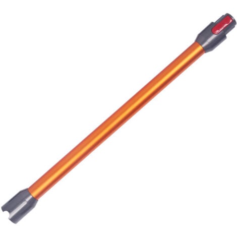 Tube d'extension de Rechange pour Dyson V11 V15 V10 V7 V8 Aspirateur Sans Fil, Tube Rallonge en Aluminium Baguette Extensible，Accessoire pour aspirateur,(couleur orange) dolaso