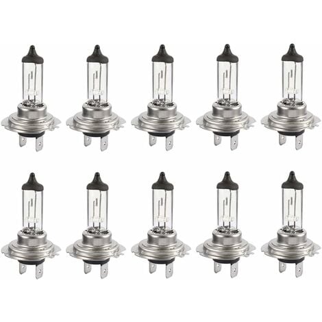 Ampoule H7 100w - 3200k Chaud - Lumière Halogène 12 V Super Bright Ampoule  Blanc Pour Voiture Et Moto