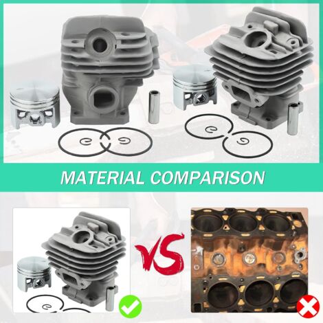 44.7mm Big Bore Cylinder Piston Assembly Kit For Stihl 026 MS260