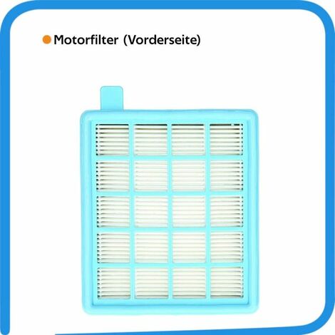 Lot de 4 filtres compatibles avec les aspirateurs  pour  Philips Power Pro Active/Compact, alternative au kit de rechange Philips FC8470、FC8471、FC8472、FC8473、FC8630、FC8631、FC8632、FC8635、FC8515、FC8516、