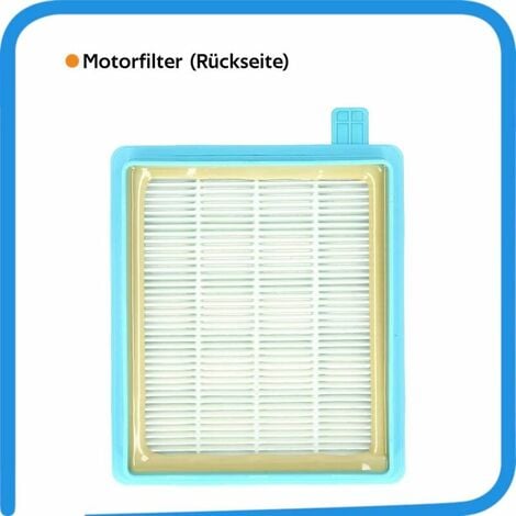 Lot de 4 filtres compatibles avec les aspirateurs  pour  Philips Power Pro Active/Compact, alternative au kit de rechange Philips FC8470、FC8471、FC8472、FC8473、FC8630、FC8631、FC8632、FC8635、FC8515、FC8516、