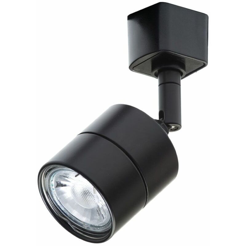 Litecraft Track Light Soho Spotlight Head Adjustable GU10 Fitting Black