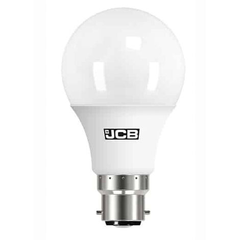 Litecraft Light Bulb 8.5 Watt B22 Bayonet Cap Golf Ball Daylight White LED in White