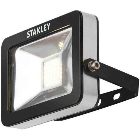 Stanley Zurich Floodlight Slimline 10 Watt Outdoor IP65 Rated Fitting - Black Litecraft