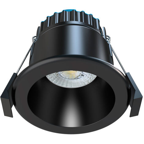 Litecraft Vireo Recessed Downlight Fire Rated IP65 LED Spotlight - Black, White (1/5)