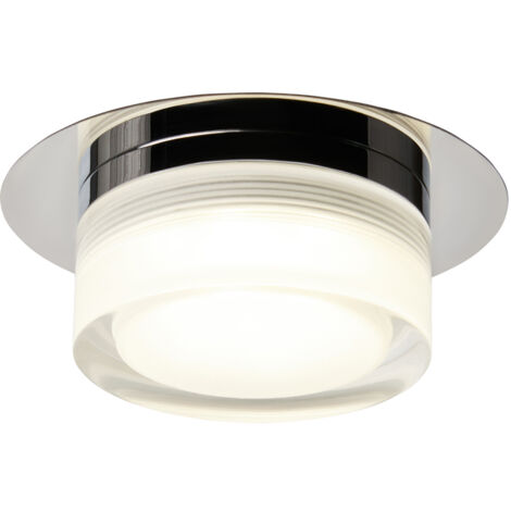 Litecraft Bolton Ceiling Light Bathroom IP44 5 Watt Flush or Recessed - Polished Chrome