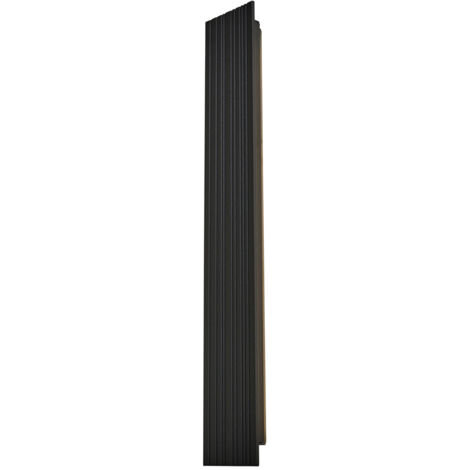 Litecraft Wall Light 12 Watt Linear Outdoor IP54 Rated Integrated LED - Black (1/3)