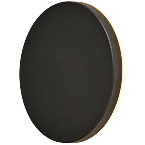 Litecraft Diosa Outdoor Round Wall Light 9 Watt Cool White LED – Anthracite (1/5)