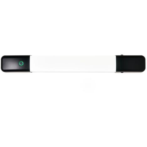 Litecraft Bathroom Shaver Wall Light Touch Sensitive 10 Watt CCT LED - Matte Black (1/5)