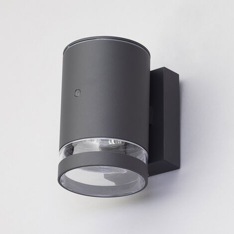 Litecraft Helo Wall Light Outdoor Up Down Fitting With Photocell ...