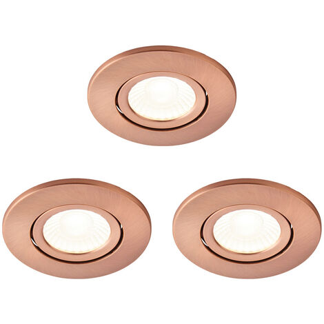 Copper deals gu10 downlights