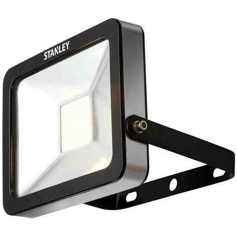 Stanley Zurich Floodlight 20 Watt Slimline Outdoor IP65 Rated Fitting - Black