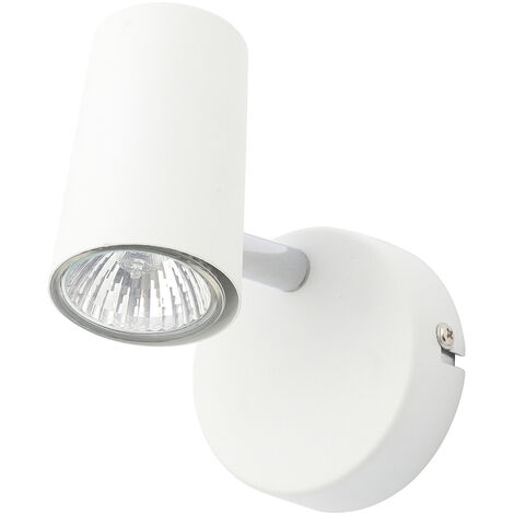 Litecraft Chobham Spotlight Adjustable Wall Ceiling Fitting - White