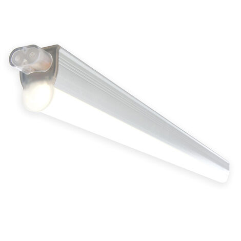 Litecraft Logan 50 cm Under Cabinet Light Cool White LED Fitting - Aluminium