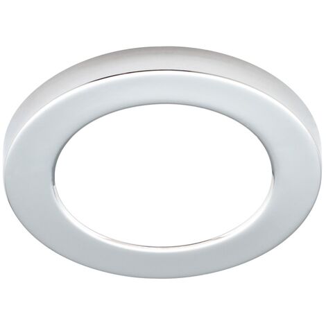 Litecraft Darly Ceiling or Wall Light Flush 12W LED Fitting - Polished ...