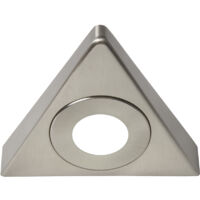 Litecraft Grai Under Cabinet Light Triangular 3 Watt CCT LED - Satin Nickel