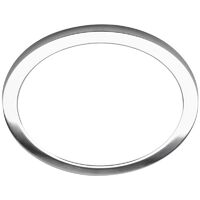 Litecraft Darly Ceiling or Wall Light Flush 24 Watt LED Fitting - Polished Chrome