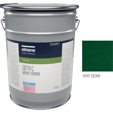 Saturateur SIKKENS WF771- 2,5 litres Vert cèdre