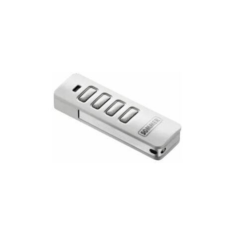 Télécommande 4 Canaux D'origine Sommer 4018 Pearl 868mhz Bidirectionnelle Rolling Code