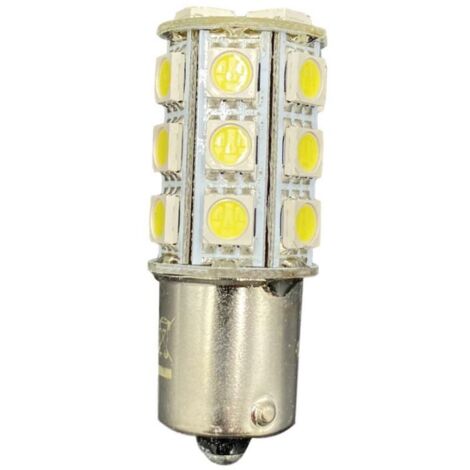 Sommer – Ampoule LED 12/34V S12606 – Douille BA15S – Puissance 3W – Éclairage de courtoisie pour moteurs Duo, Vision, Marathon