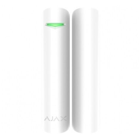 Ajax – Détecteur d'ouverture sans fil 868Mhz – Capteur de vibration et d'inclinaison – Alimentation 1 pile CR123A 3,0V – Contact magnétique porte/fenêtre