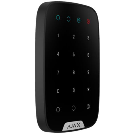 ajax clavier wireless bidirectionnel noir keypad 38248