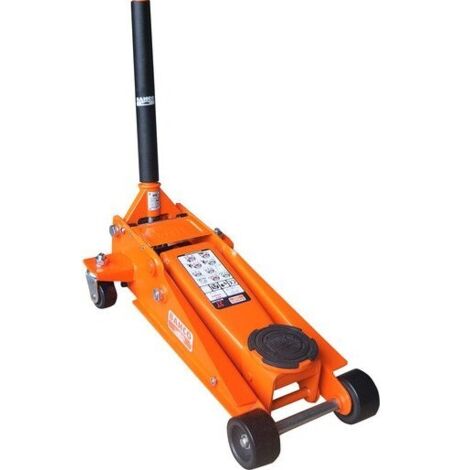 Bahco – Cric roulant 3T BH1EU3000 – Charge maximale 3000 kg – Hauteur levée 130-462 mm – Système à double piston pour levage rapide