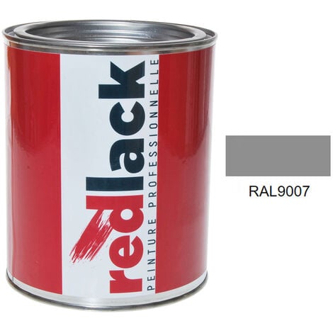 Peinture RAL 9007 Mat multisupport 1L Redlack