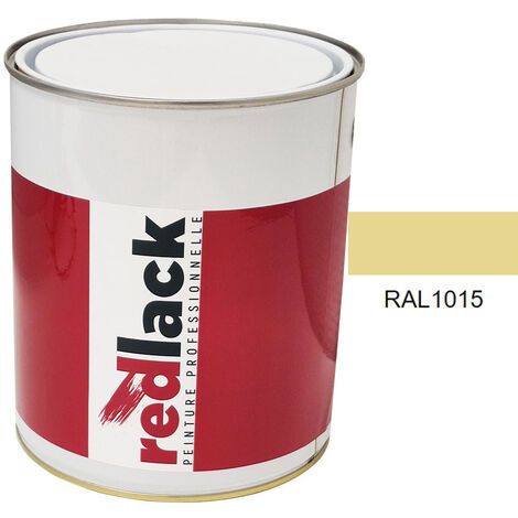 Peinture RAL 1015 Satiné multisupport 3L Redlack