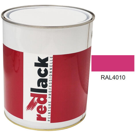 Bidon 3L Peinture – RAL 4010 – Telemagenta – Mat – multisupport – Redlack