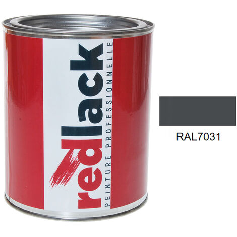 Peinture RAL 7031 Satiné multisupport 1L Redlack