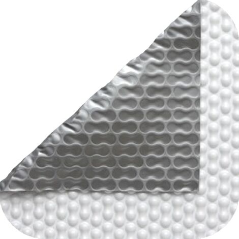 Bâche thermique 500 microns Geobubble RaeGuard de 4 x 2,5m avec renfort autour du contour (1/2)