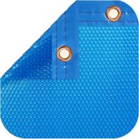 Bâche thermique 500 microns ECO de 6,5 x 3,5m avec renfort dans les largeurs