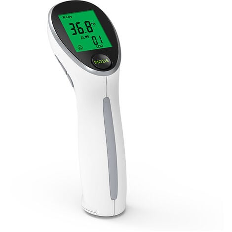 Thermomètre sans Contact, KKmier Thermometre Frontal Adulte, Thermometre  Médical Frontal pour Bébés, Enfants, Adultes et Objects, Alarme de