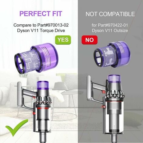 Filtre D'unité D'aspiration Pour Aspirateur V11 Compatible 970013-02