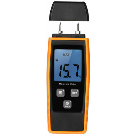 Humidimètre Bois MT-10 LCD Mesureur Numérique d'Humidité Instrument de Test  d'Humidité de Bois