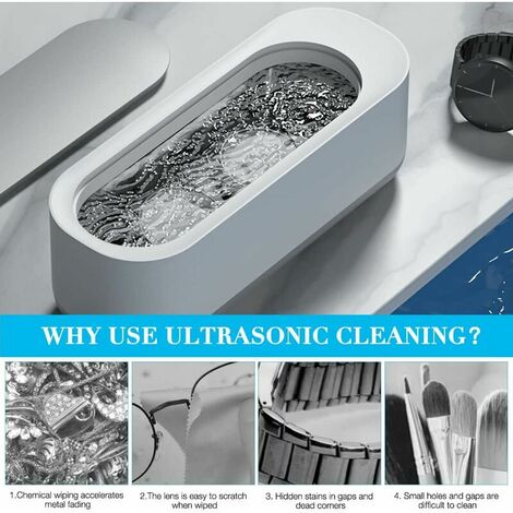 Ultrasonic Cleaner - Nettoyeur à ultrason compact - Promo-Optique