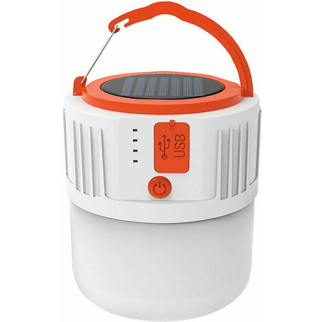 Lampe De Camping Exterieure Multifonctionnelle 24Led, Lampe Portable  D'Urgence Rechargeable Usb, Lanterne De Cheval A